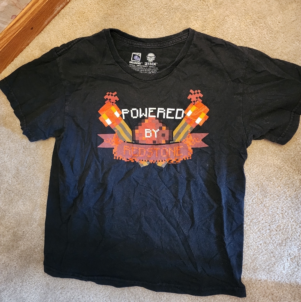 Kids minecraft tee